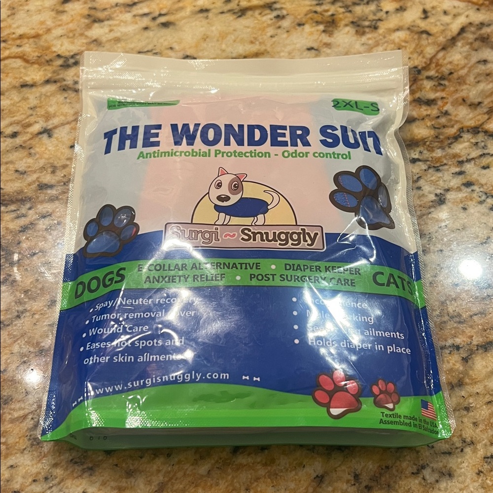 Surgisnuggly The Wonder Suit size 2XL-S 80-100 lbs